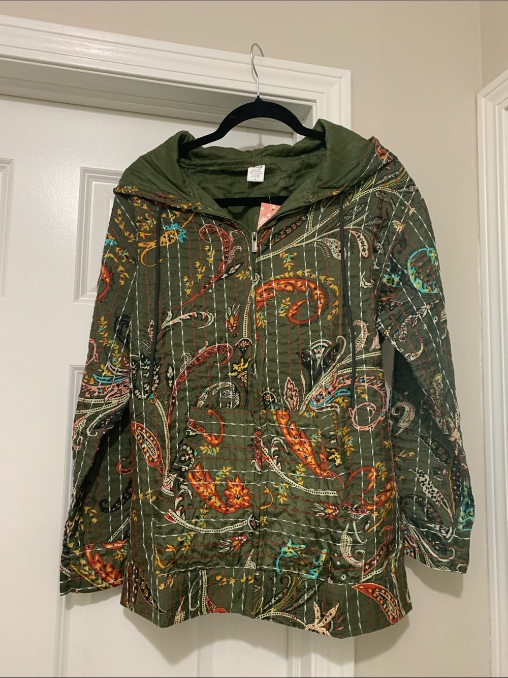 Women's Olive Green Jeans - Size S